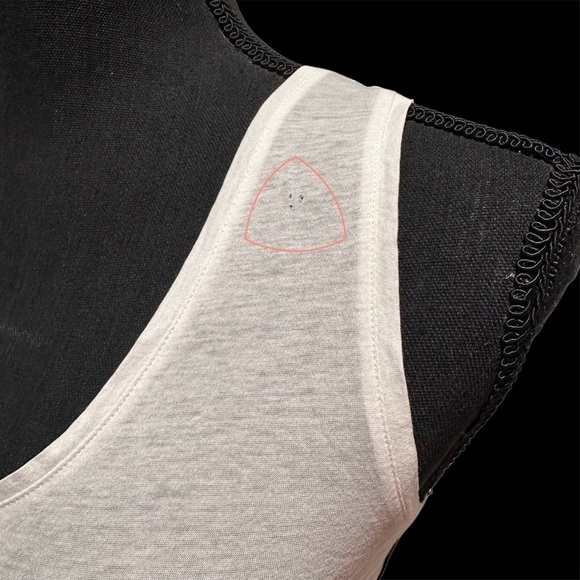 3x25* J. Crew Embellished Beaded Silk Hem Tank Top Off White (flaws) - Picture 11 of 16